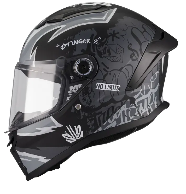 Casco Infantil MT Stinger 2 Tagger B2 Mate