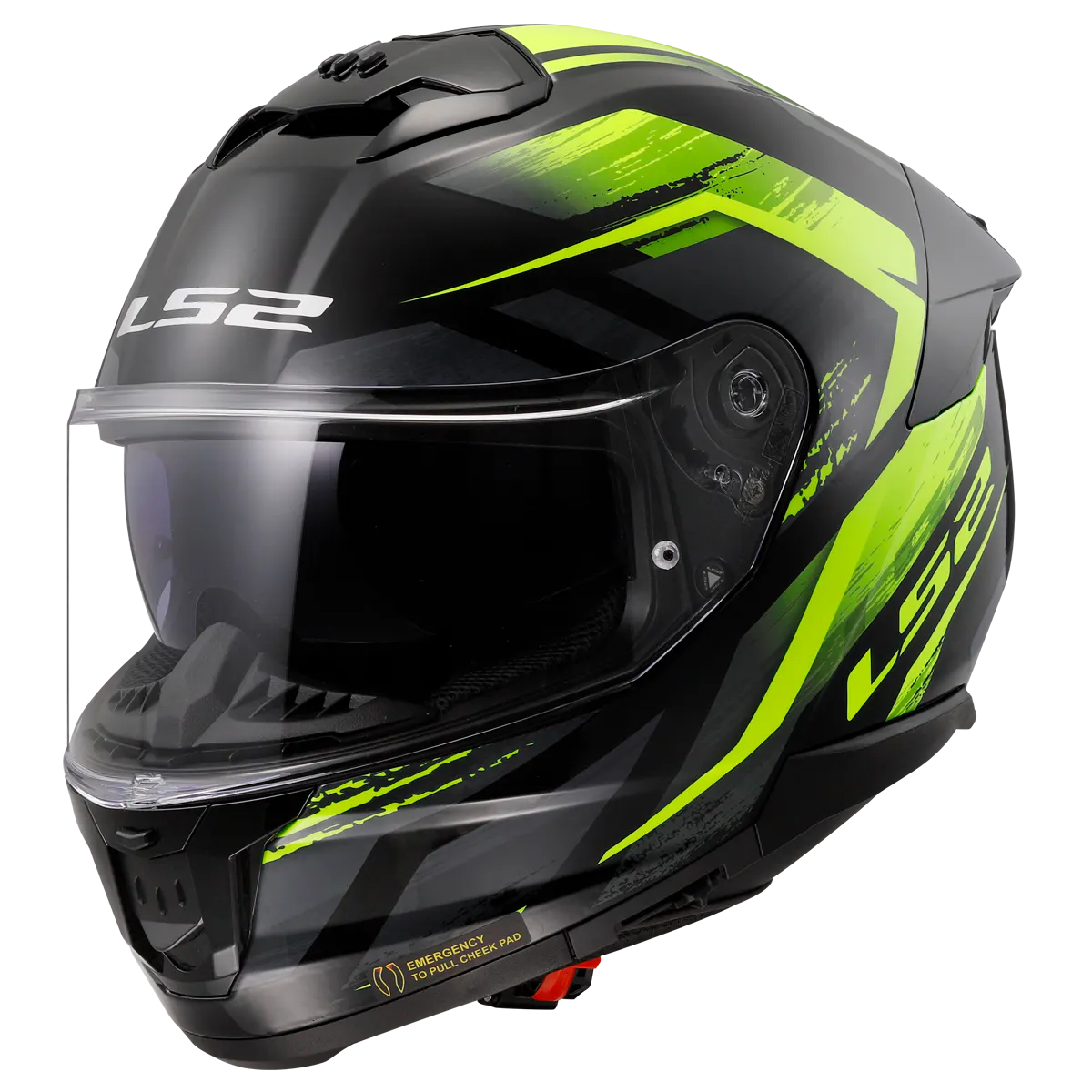 FF808 STREAM II FURY BLACK HI VIS YELLOW