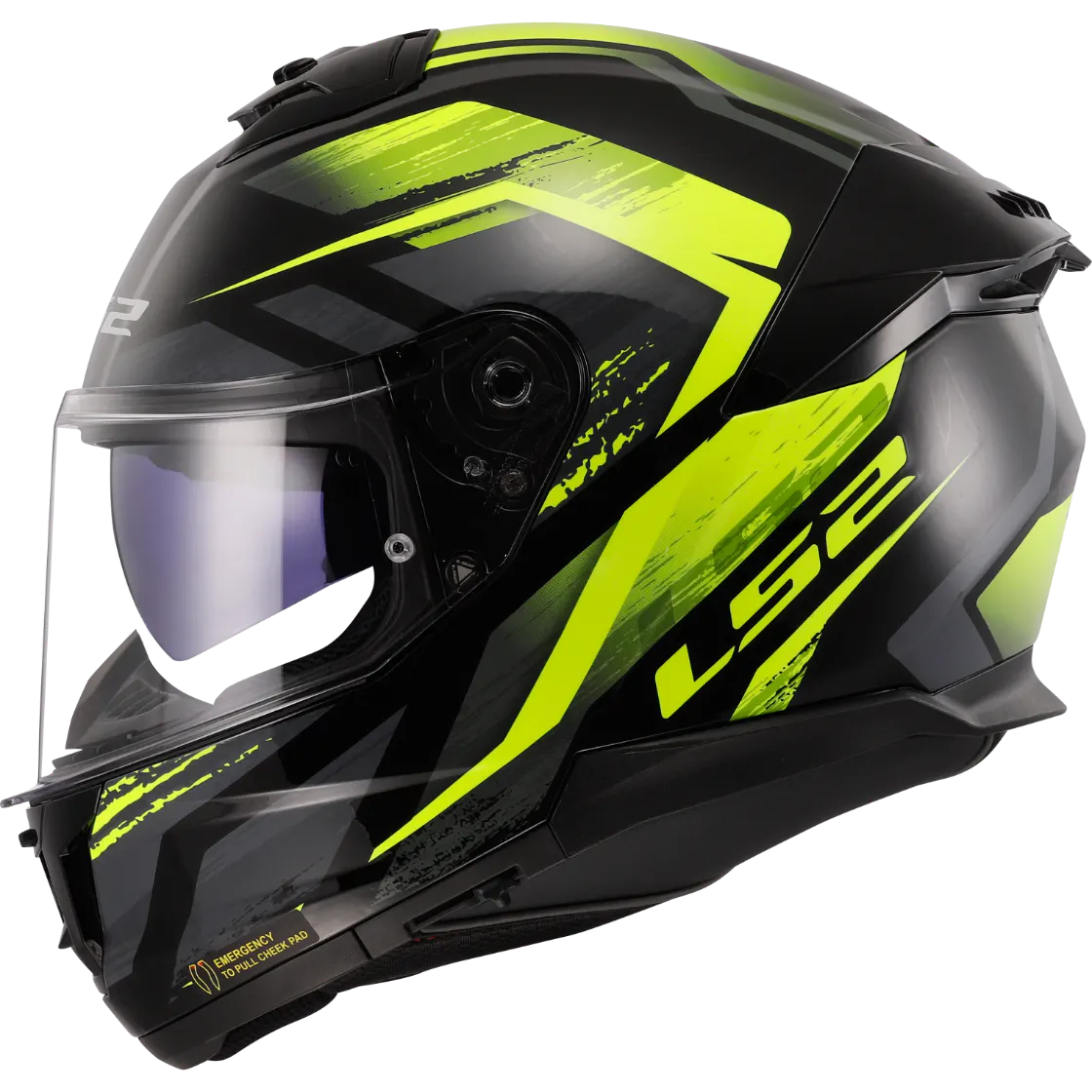 FF808 STREAM II FURY BLACK HI VIS YELLOW 2