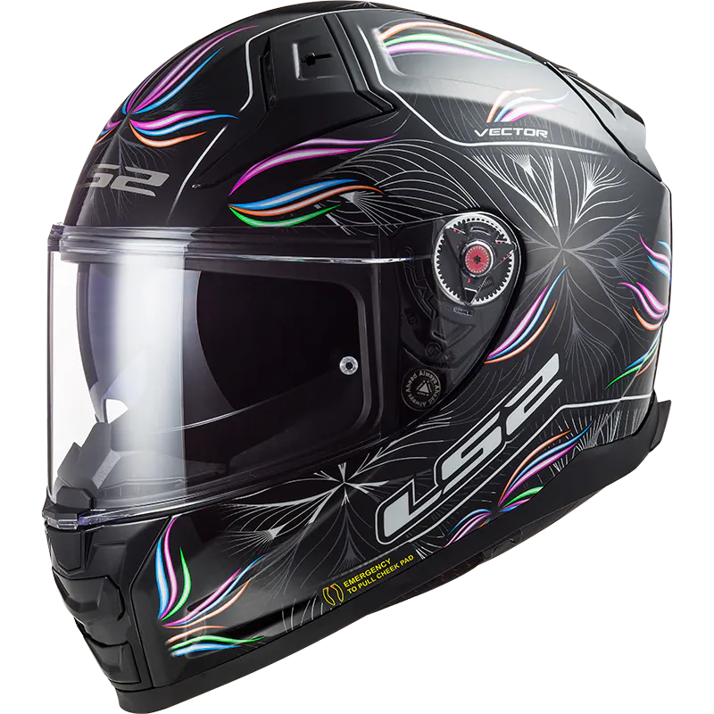 FF811 VECTOR II TROPICAL BLACK WHITE