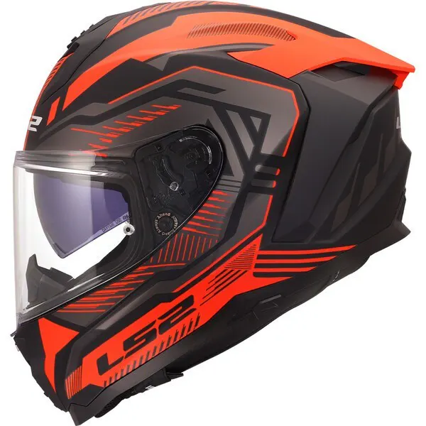 Casco LS2 FF817 Challenger II Dravix Rojo
