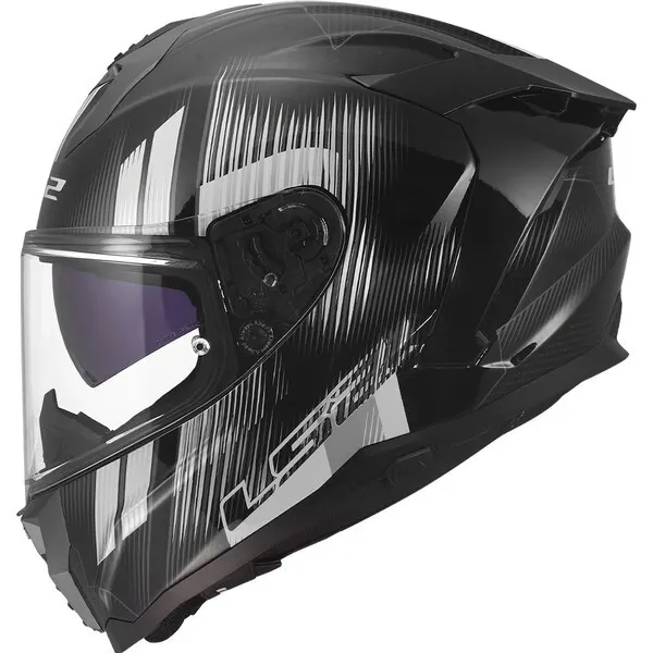 Casco LS2 FF817 Challenger II Nitro Negro/Gris