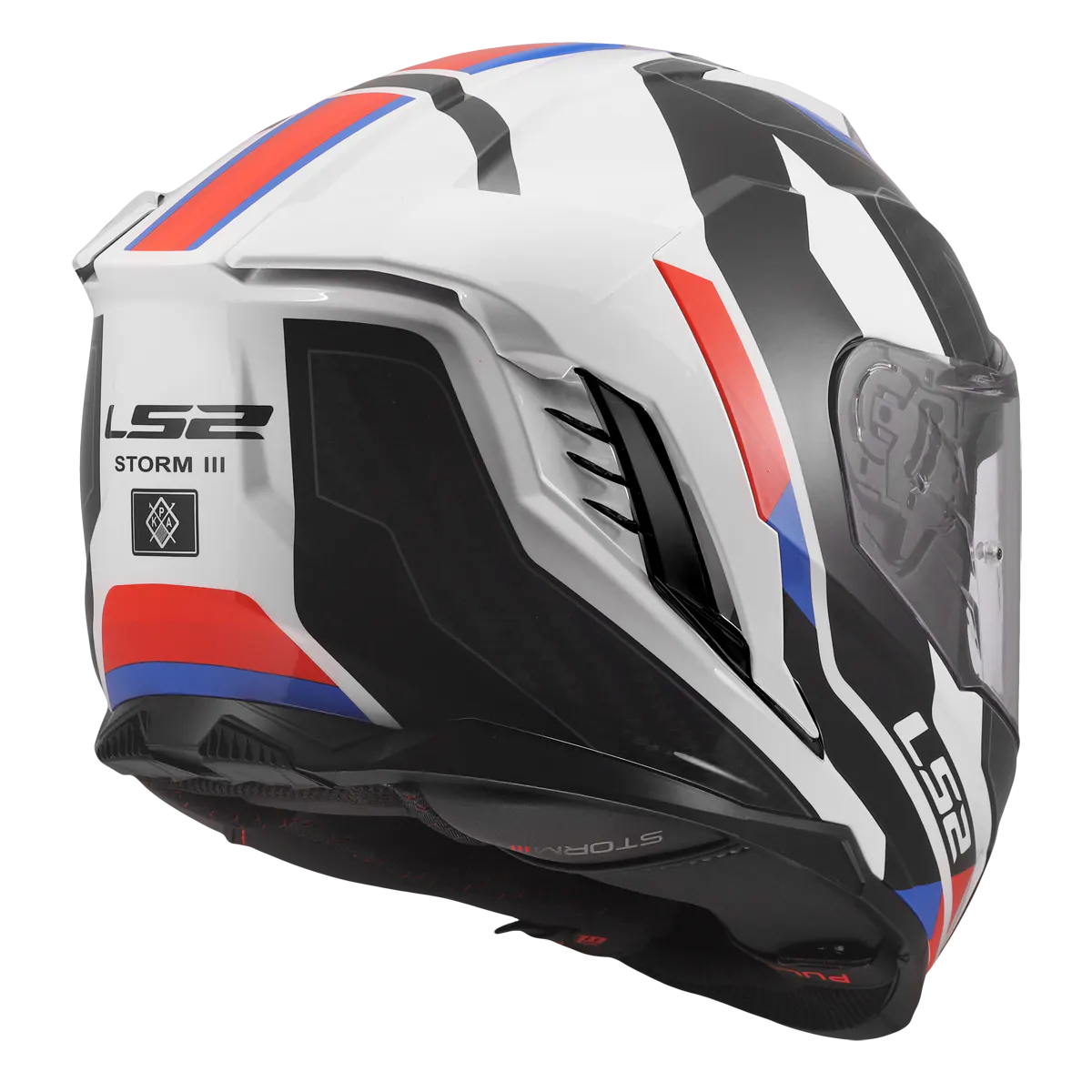 FF818 STORM III SPORTY WHITE BLUE RED 5