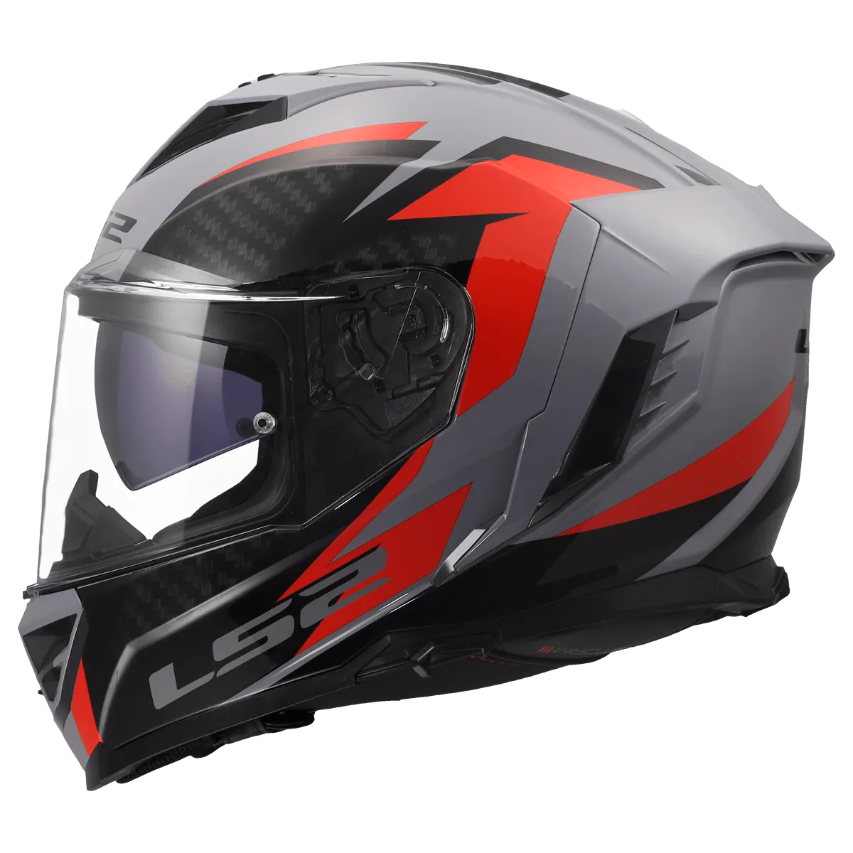 FF818 STORM III DYNAMO GREY RED 3