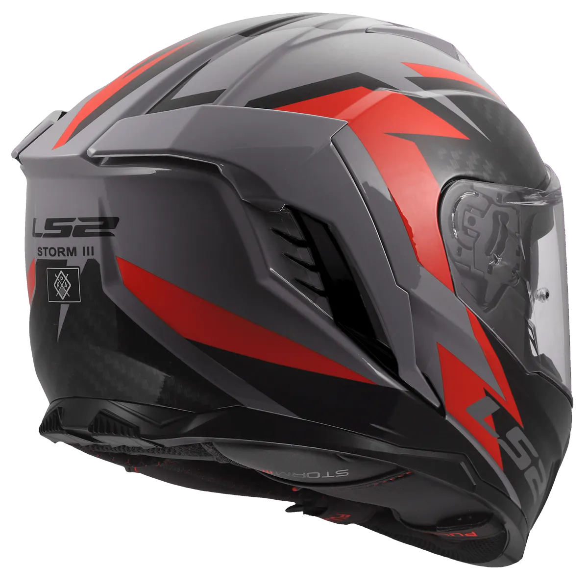 FF818 STORM III DYNAMO GREY RED 4