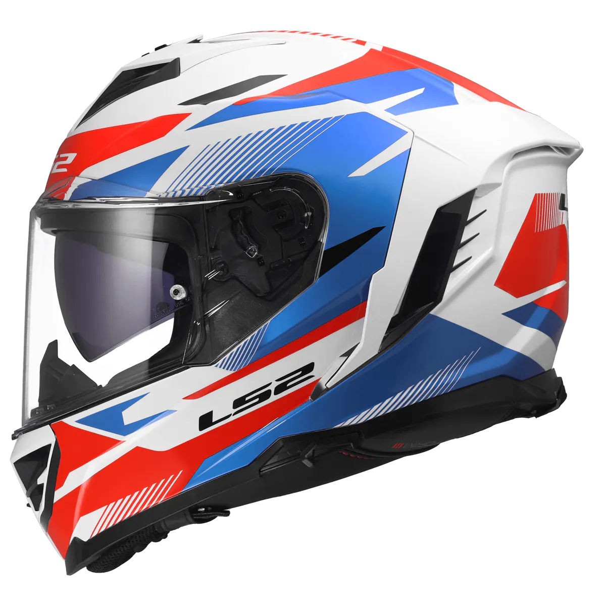FF818 STORM III KOMAI WHITE BLUE RED 4
