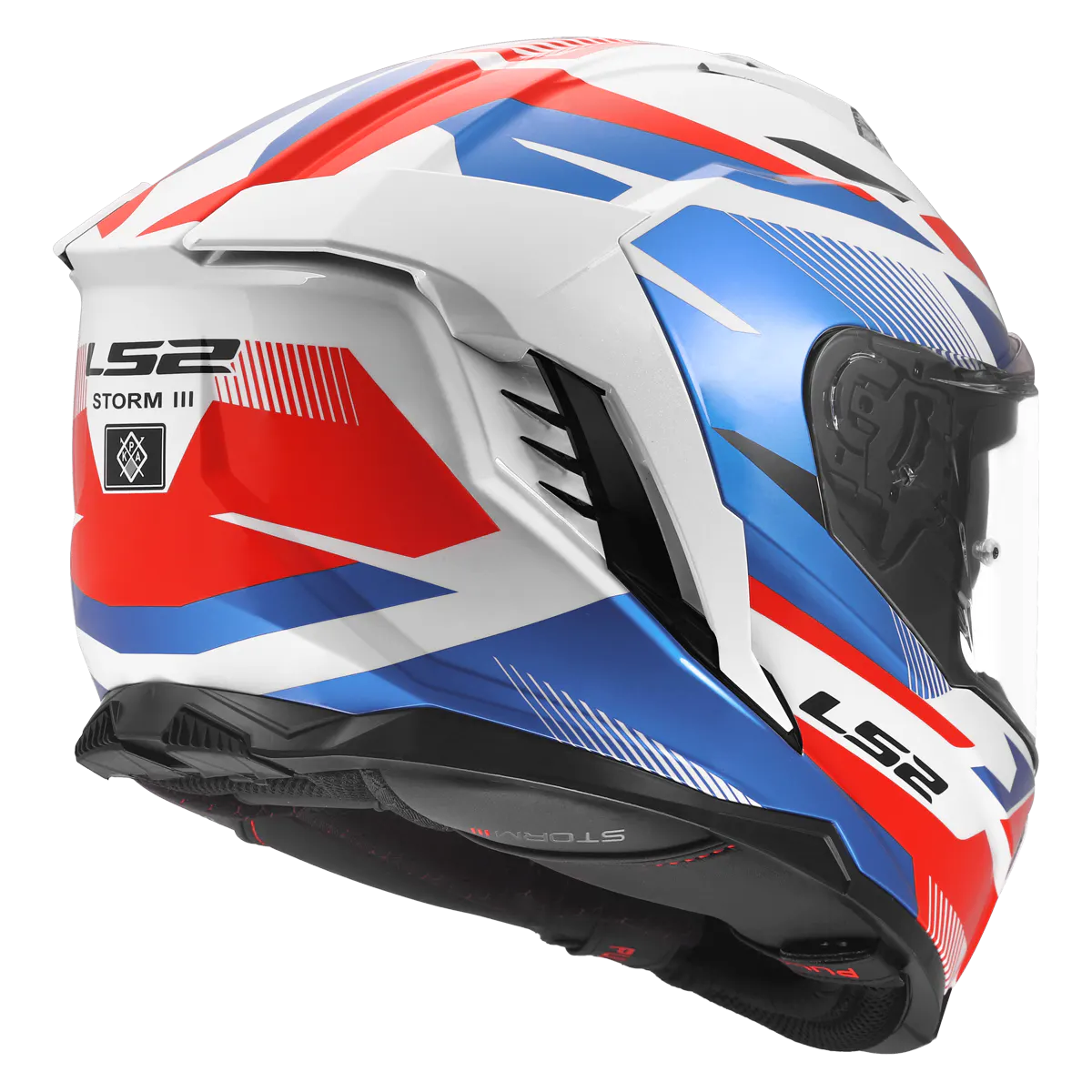 FF818 STORM III KOMAI WHITE BLUE RED 5