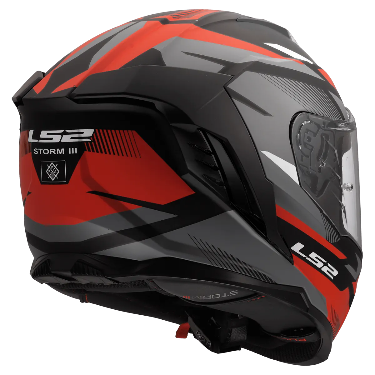 FF818 STORM III KOMAI BLACK RED 5