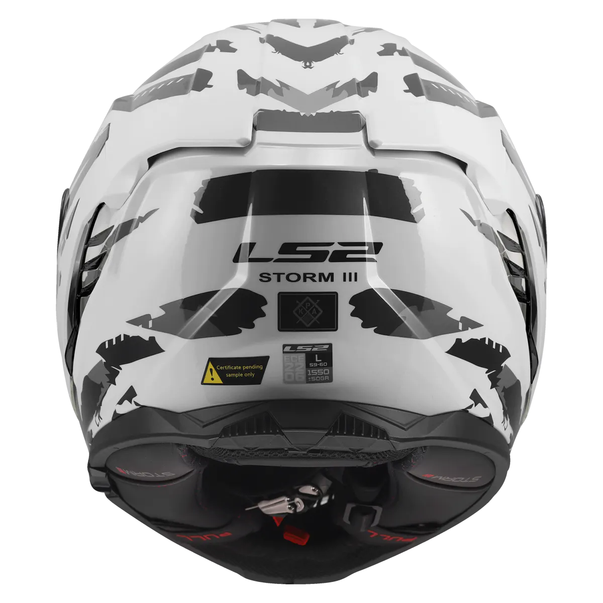 FF818 STORM III KAOS WHITE GREY 3