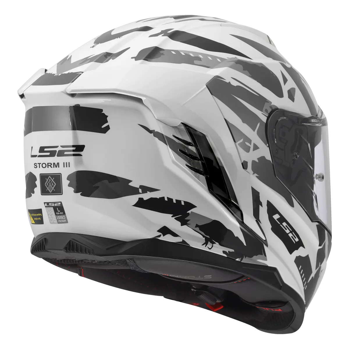 FF818 STORM III KAOS WHITE GREY 5