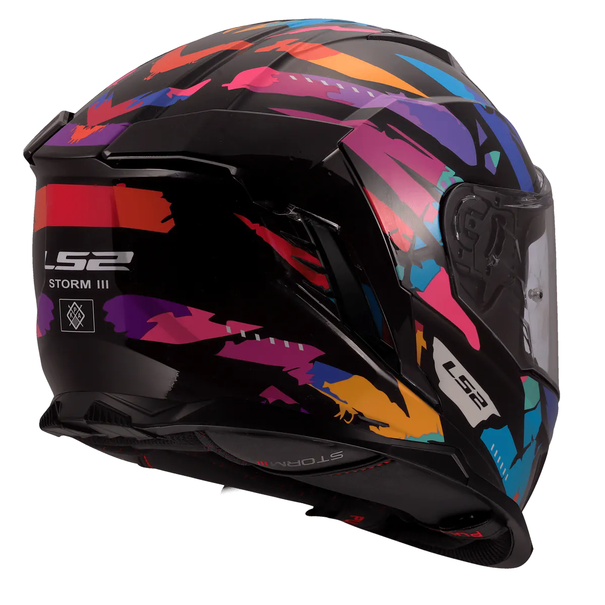 FF818 STORM III KAOS BLACK PURPLE BLUE 4