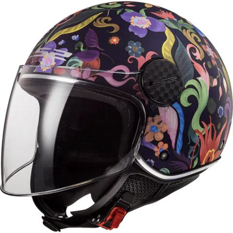 Casco LS2 OF558 Sphere Lux Bloom Flores mate