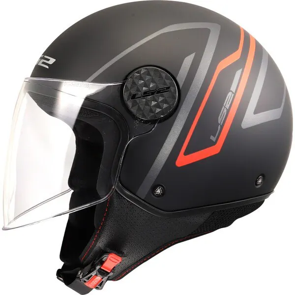 Casco LS2 OF558 Sphere Lux Minim Rojo/Negro