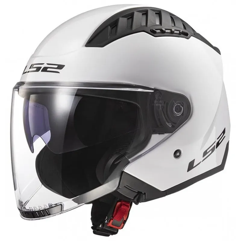 Casco LS2 OF600 Copter II Blanco brillo