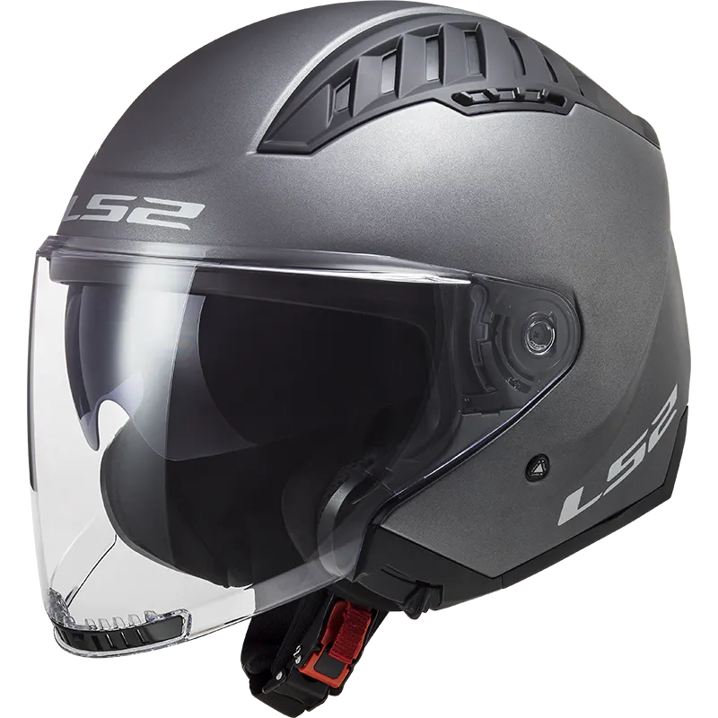 Casco LS2 OF600 Copter II Titanio mate