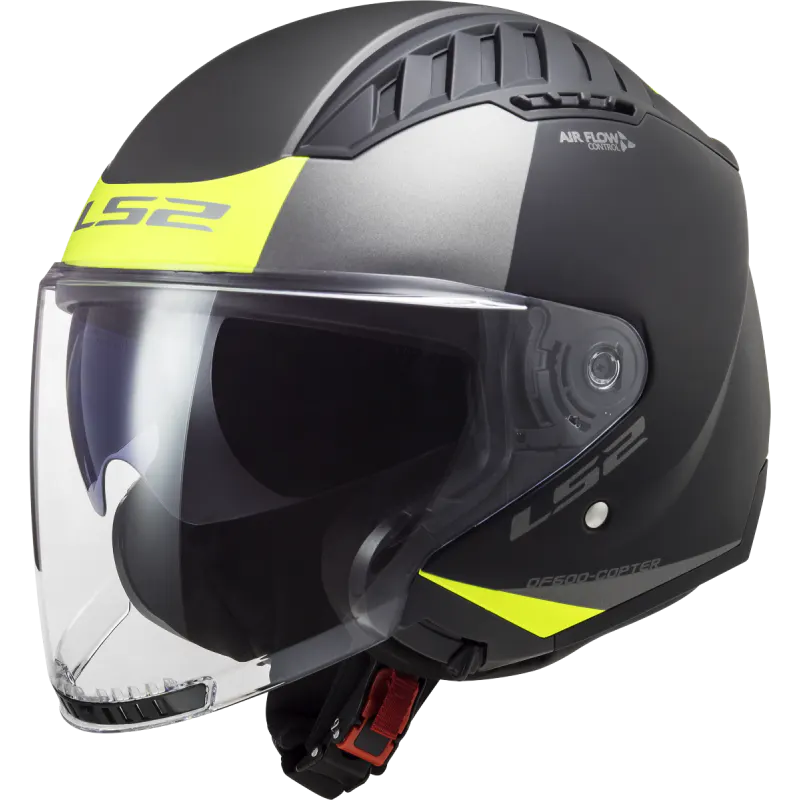 OF600 COPTER II URBANE MATT BLACK HI VIS YELLOW