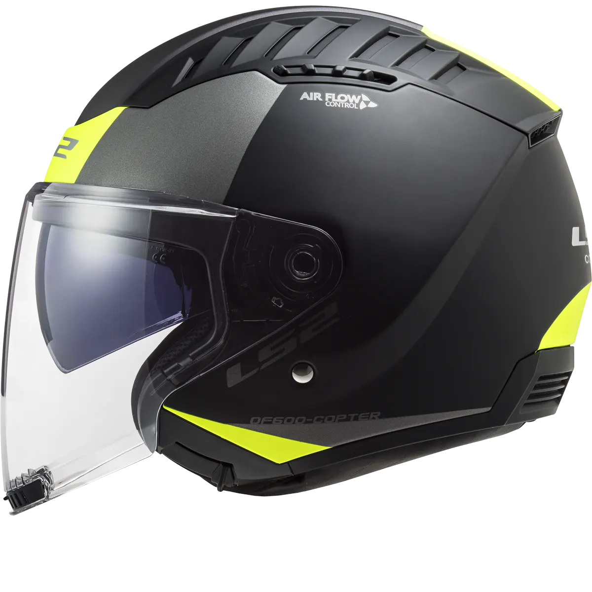 OF600 COPTER II URBANE MATT BLACK HI VIS YELLOW 3