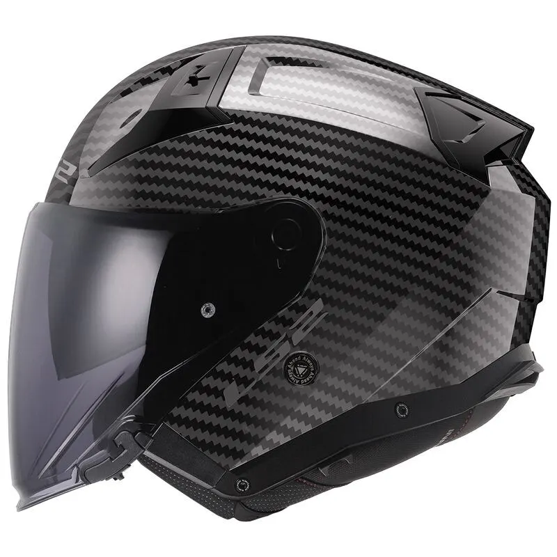 Casco LS2 OF603 Infinity II Carbono brillo