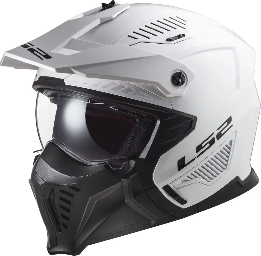 Casco LS2 OF606 Drifter Blanco brillo