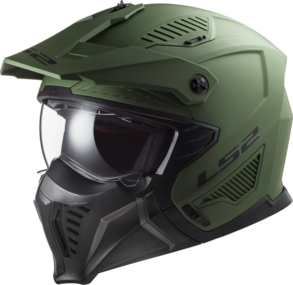 Casco LS2 OF606 Drifter Verde militar mate