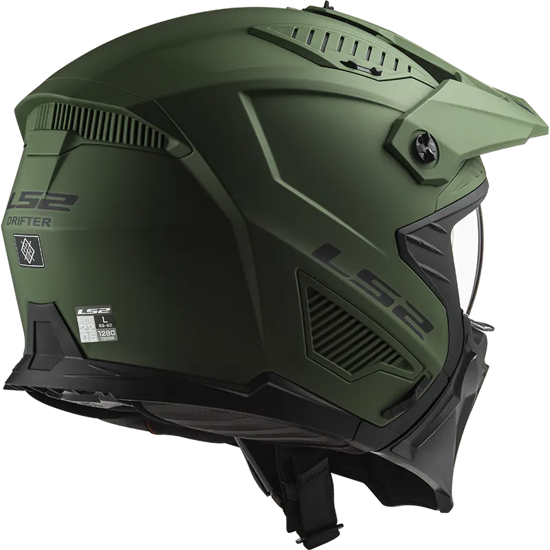 OF606 DRIFTER SOLID MATT MILITARY GREEN 3