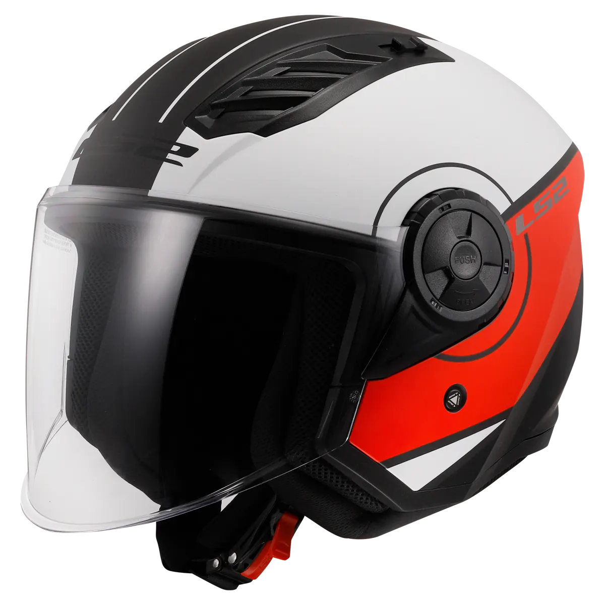 OF616 AIRFLOW II COVER MATT WHITE RED
