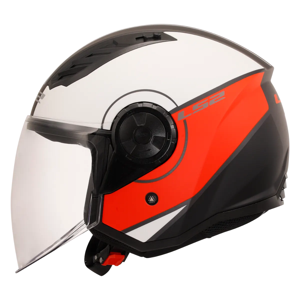 OF616 AIRFLOW II COVER MATT WHITE RED 2