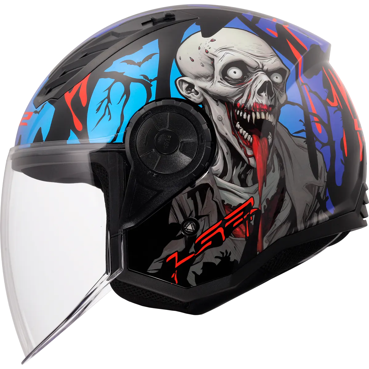 OF616 AIRFLOW II ZOMBIE II BLACK RED BLUE