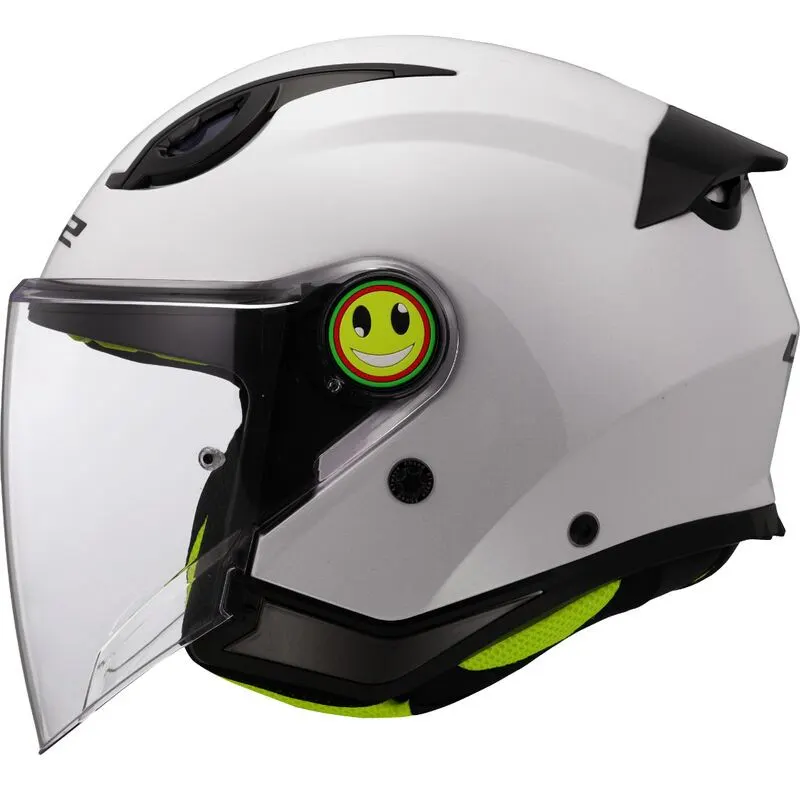 Casco LS2 OF622 Funny II Blanco brillo