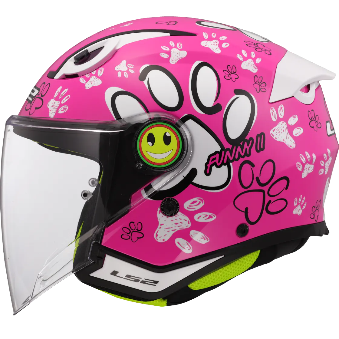 OF622 FUNNY II PAWS PINK