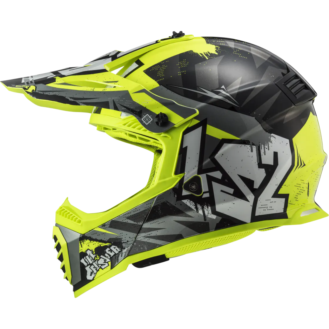 MX437 FAST II MINI CRUSHER BLACK YELLOW 2