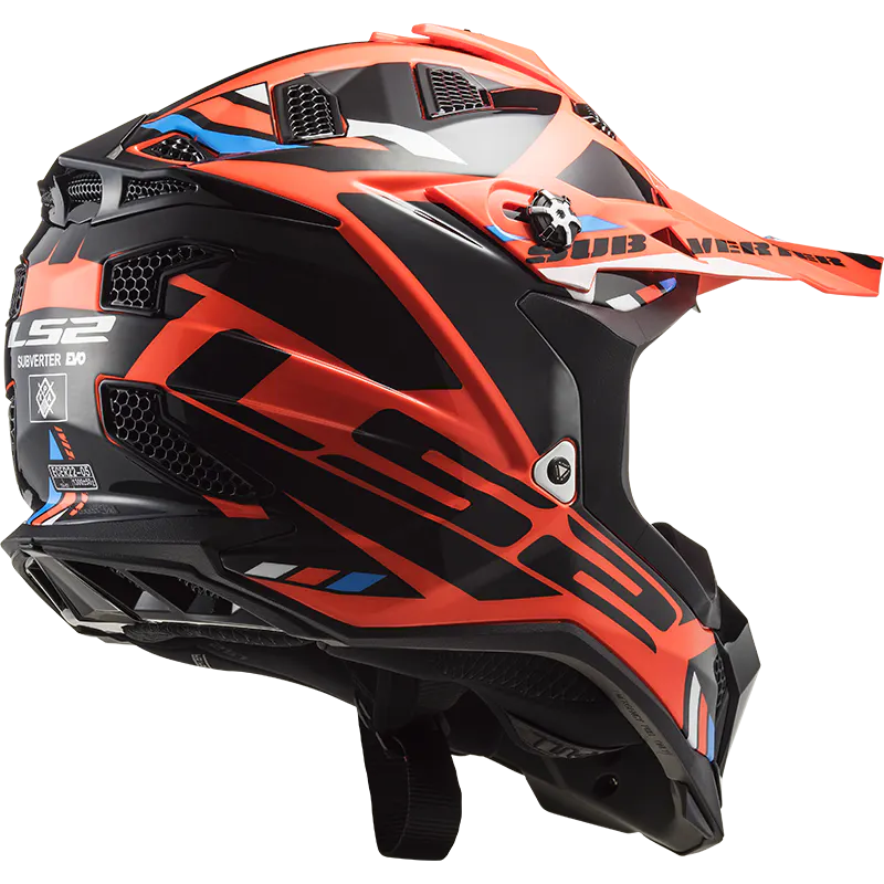 MX700 SUBVERTER STOMP FLUO ORANGE BLACK 4