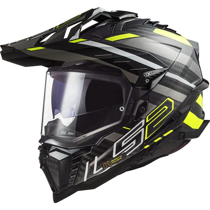 MX701 EXPLORER C EDGE GL BLACK HI VIS YELLOW