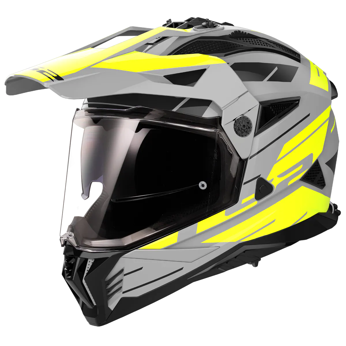 MX702 PIONEER II NAMIB MATT GREY HI VIS YELLOW