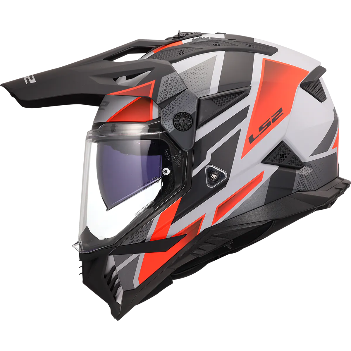 MX702 PIONEER II BLOCK GREY RED