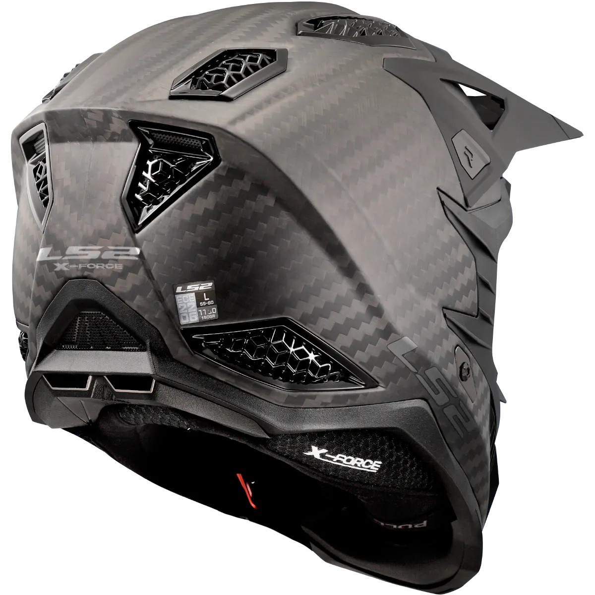 MX703 C X-FORCE FIM MATT CARBON 5