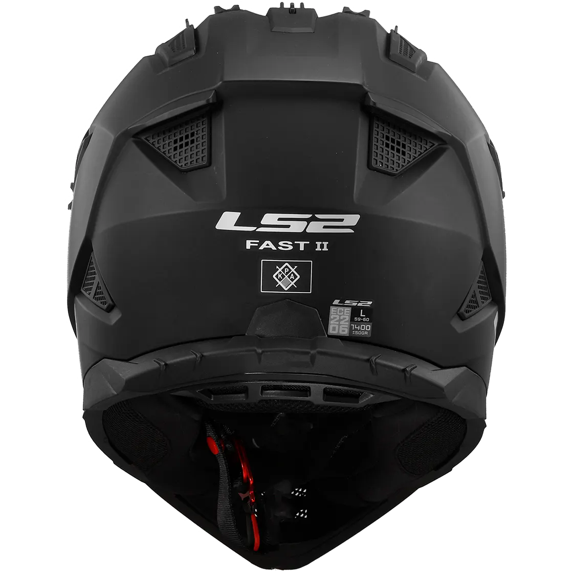 MX708 FAST II SOLID MATT BLACK 3