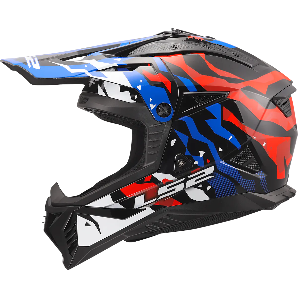 MX708 FAST II GROTESK WHITE BLUE RED