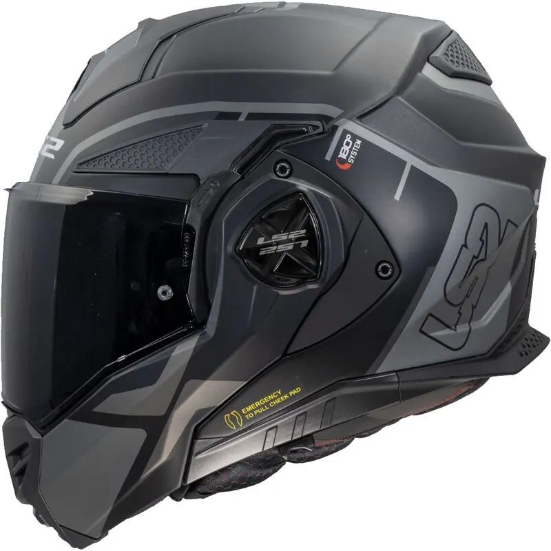 Casco LS2 FF901 Advant X Metryk Titanio mate