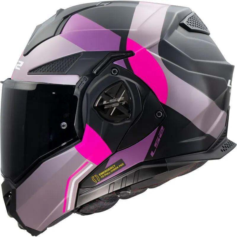 Casco LS2 FF901 Advant X Ultra Rosa/Gris mate