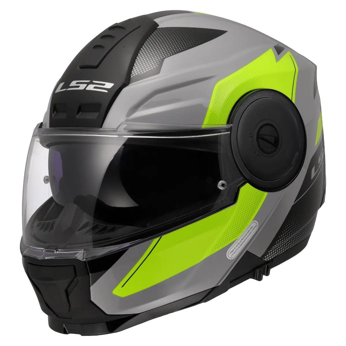 Casco LS2 FF902 Scope II Duria Gris/Amarillo brillo
