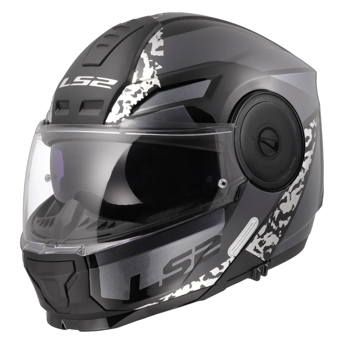 Casco LS2 FF902 Scope II Oxyd Negro/Gris brillo