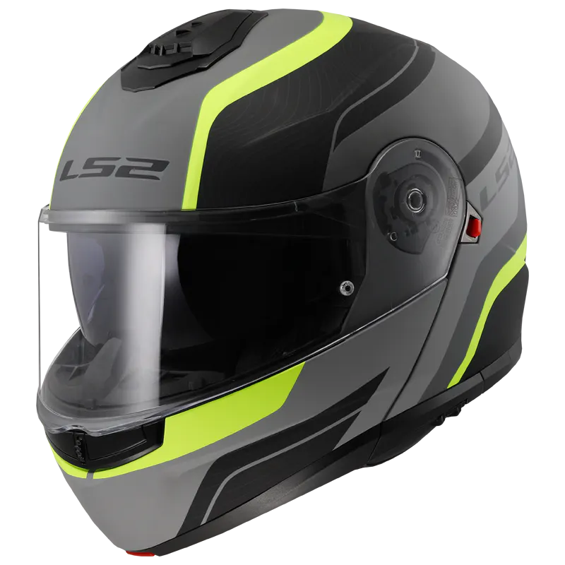 FF908 STROBE II MONZA MATT BLACK HI VIS YELLOW