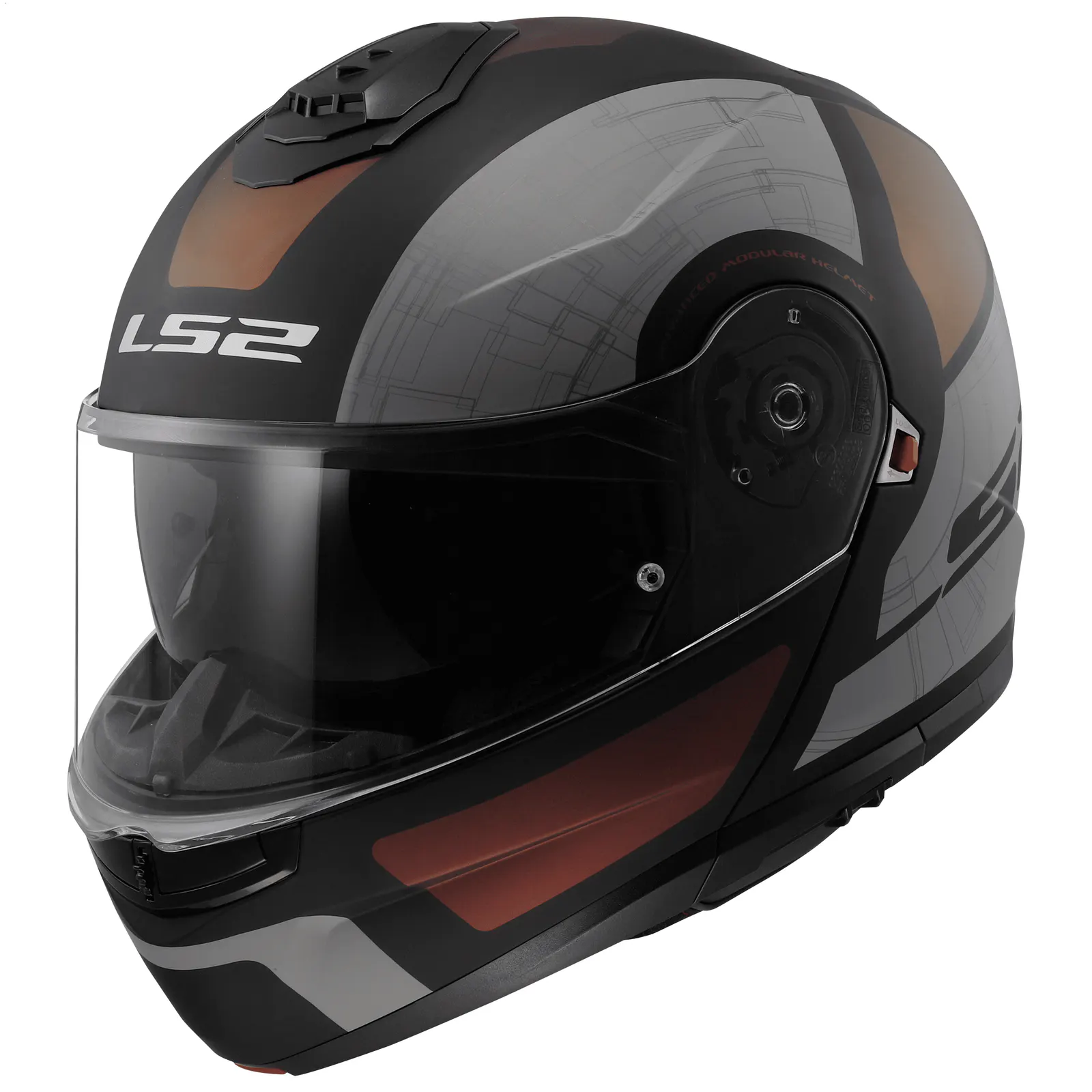 Casco LS2 FF908 Strobe II Orion Negro/Purpura