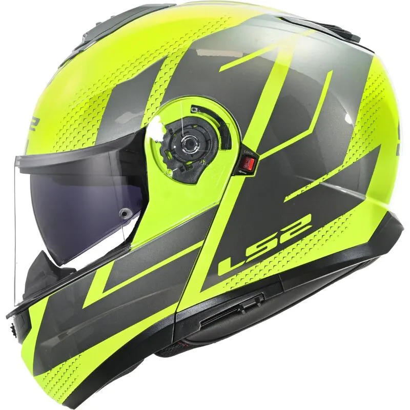 Casco LS2 FF908 Strobe II Code Amarillo/Gris