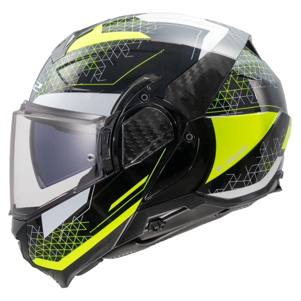 Casco LS2 FF910 Advant II Astral Amarillo brillo