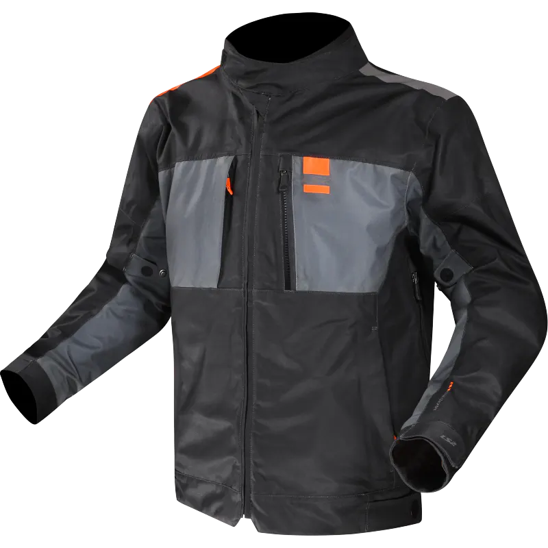 TITANIUM BLUE HIS VIS ORANGE