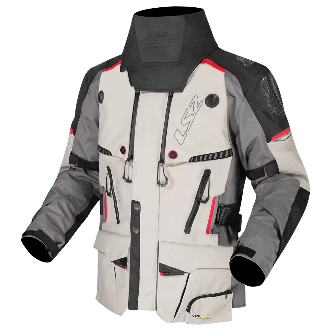 APOLLO GREY BLACK RED