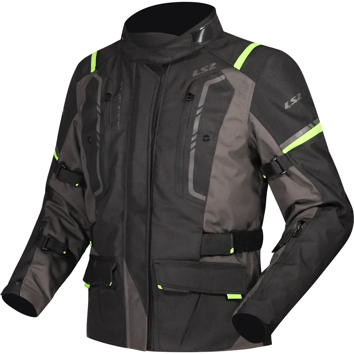 NARVIK GREY BLACK HI VIS YELLOW