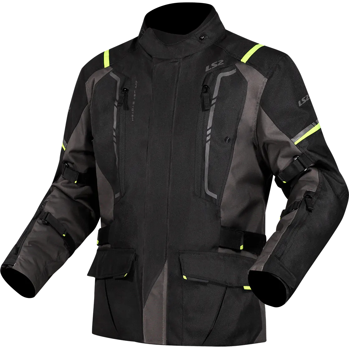 NARVIK GREY BLACK HI VIS YELLOW